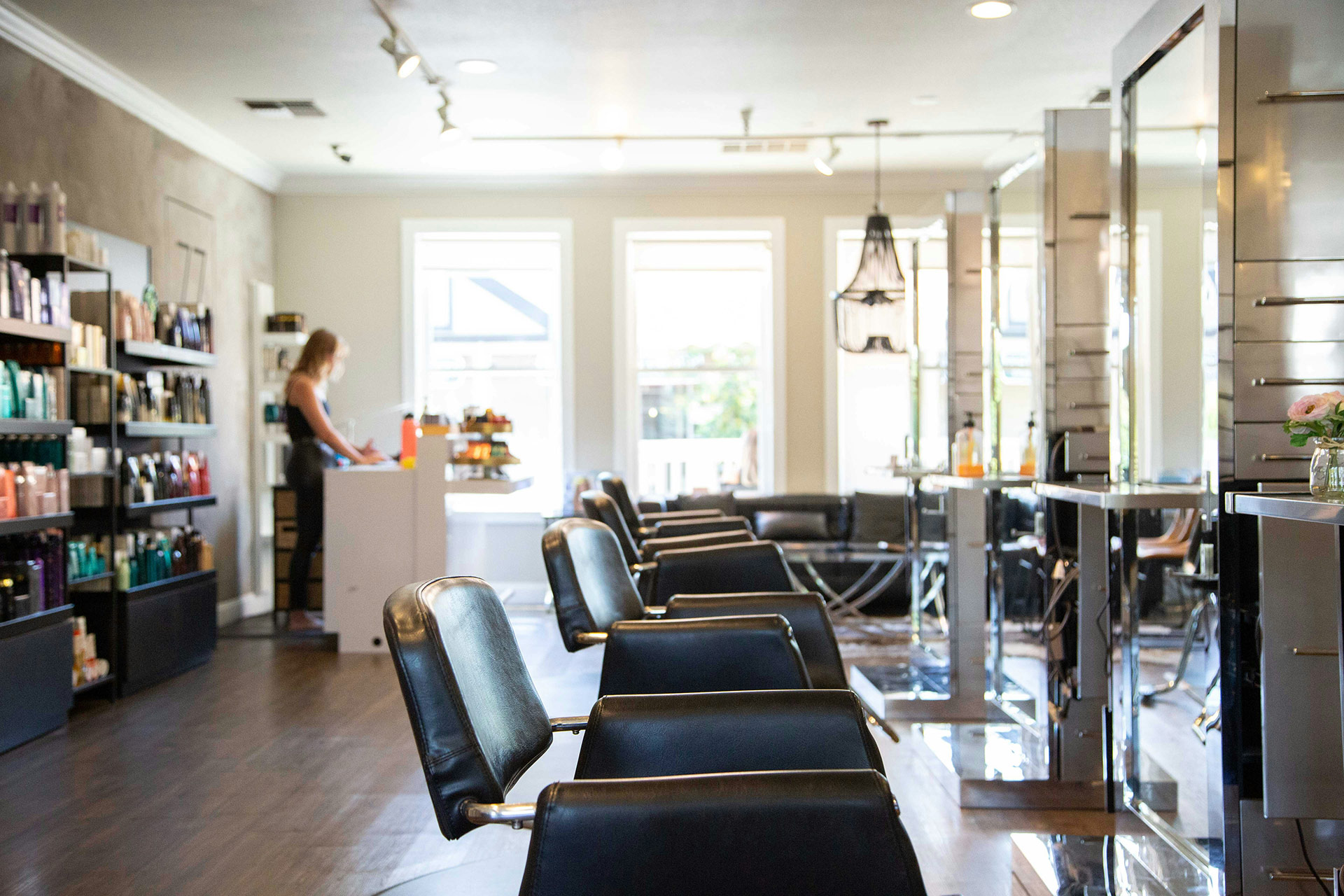 Upscale hair salon